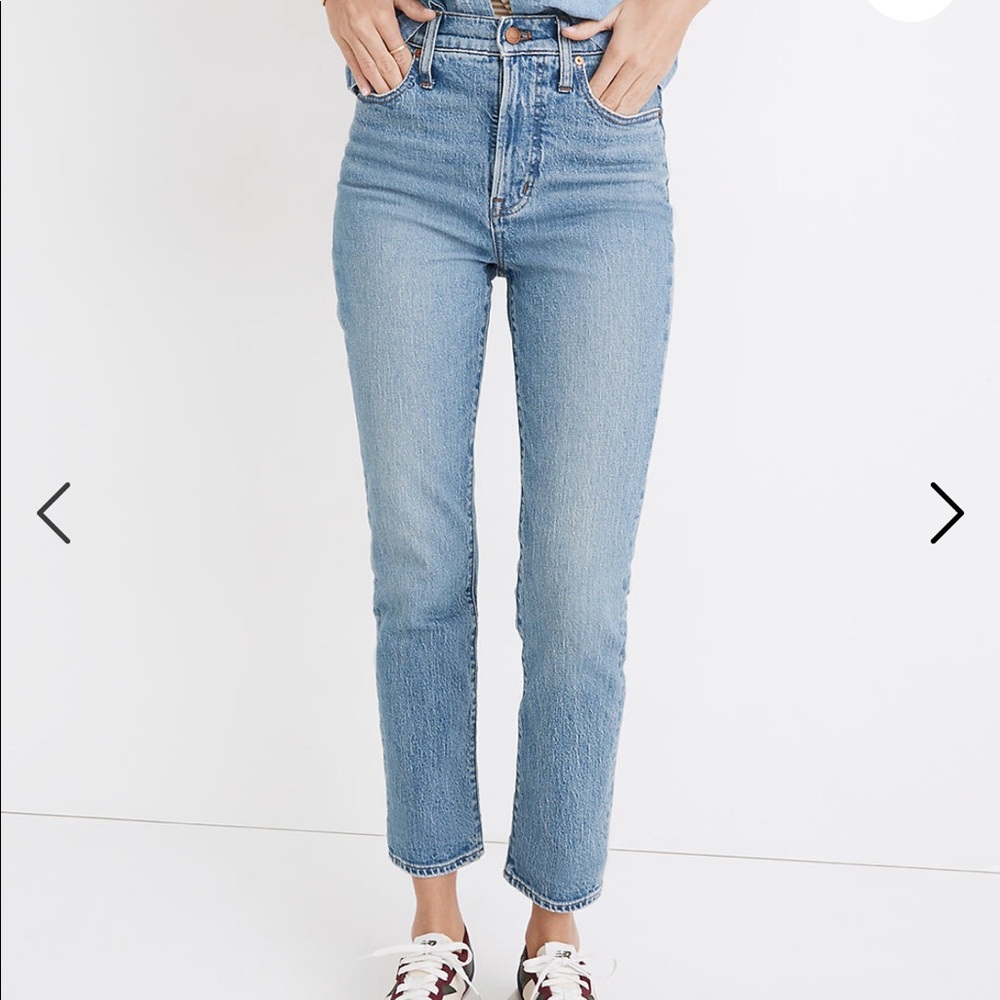 Madewell Petite Perfect Vintage Jean Banner Wash - 24P